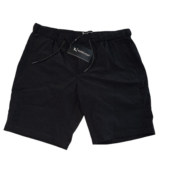 Tailored Athlete Hibrid Short in Black 34” - Picture 2 of 4